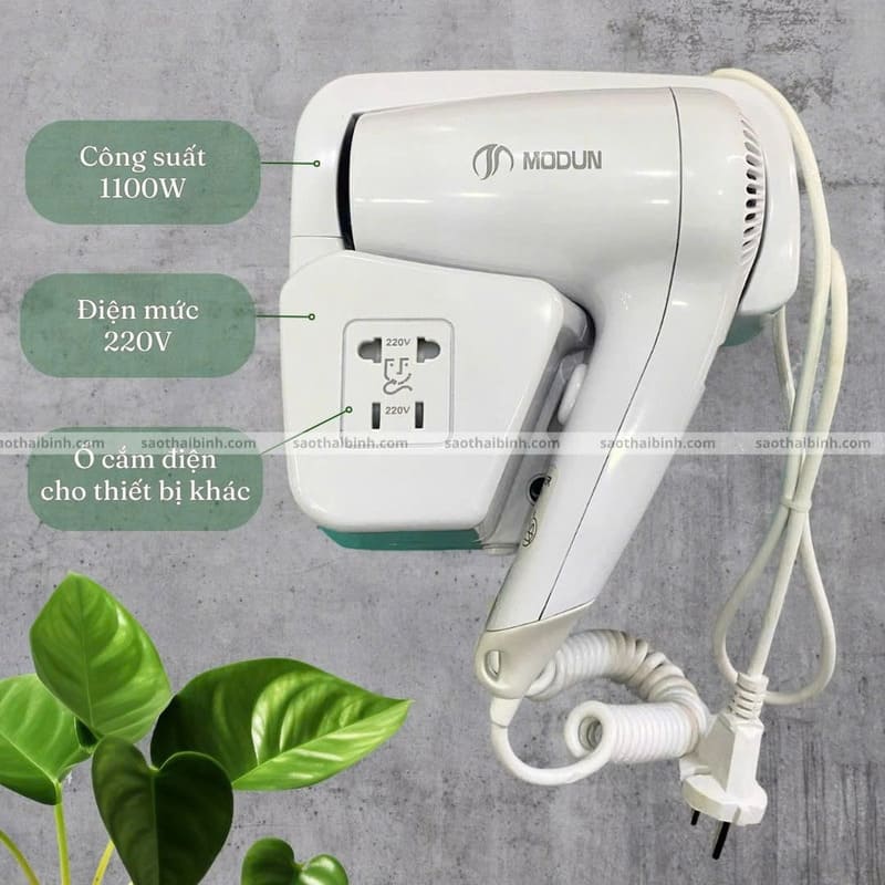 Top 5 mẫu máy sấy tóc dành cho khách sạn ưa chuộng nhất