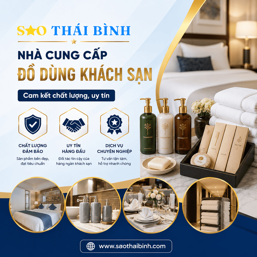 Đồ Dùng Trong Buồng Khách Sạn - Danh Mục Chi Tiết A-Z