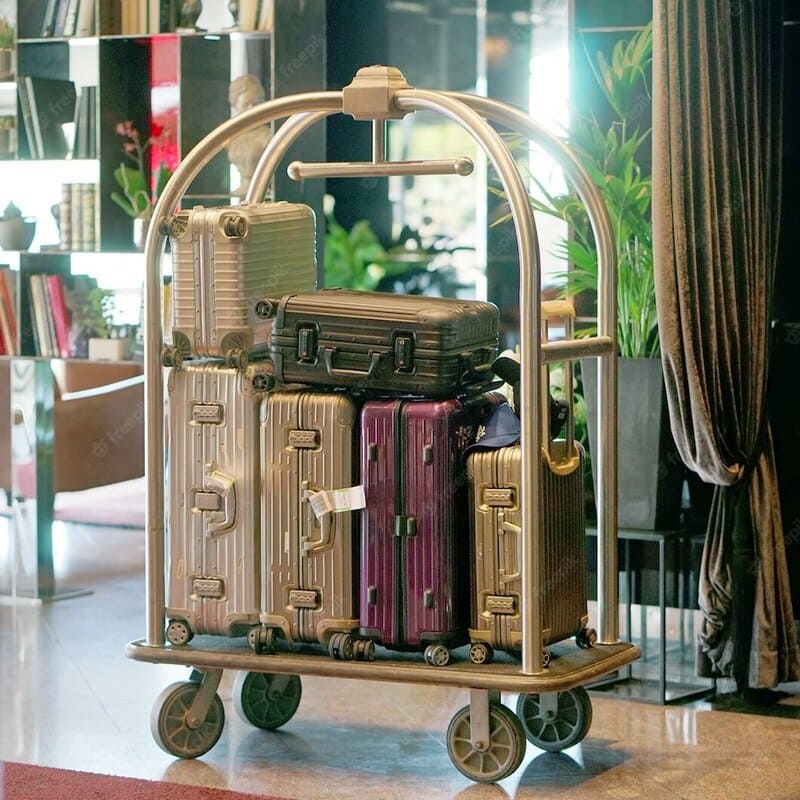 Xe đẩy hành lý khách sạn giá rẻ, đảm bảo chất lượng