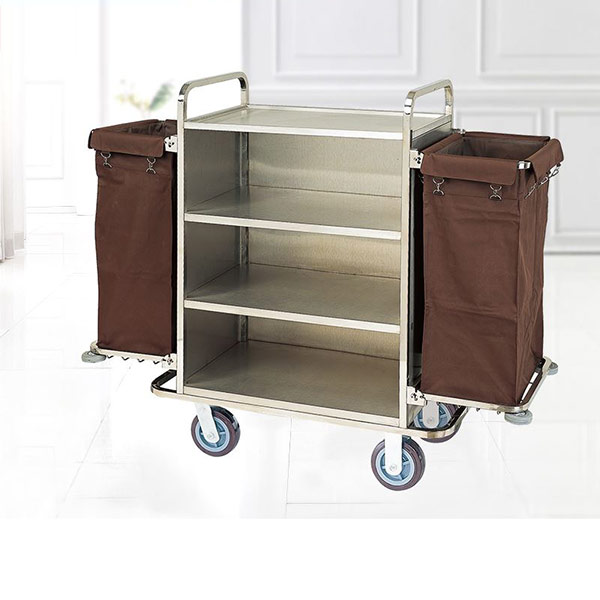 Mẫu xe đẩy dọn buồng phòng được yêu thích nhất hiện nay
