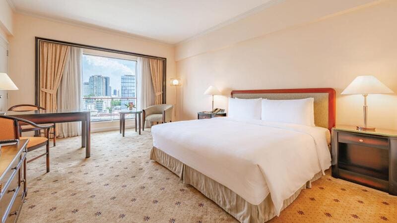 Các phòng nghỉ tại khách sạn Lotte Sài Gòn được thiết kế với phong cách hiện đại, tinh tế