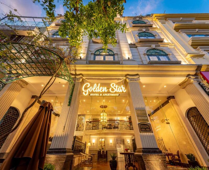 Golden Star Apartment & Hotel là khu căn hộ và khách sạn có thiết kế sang trọng