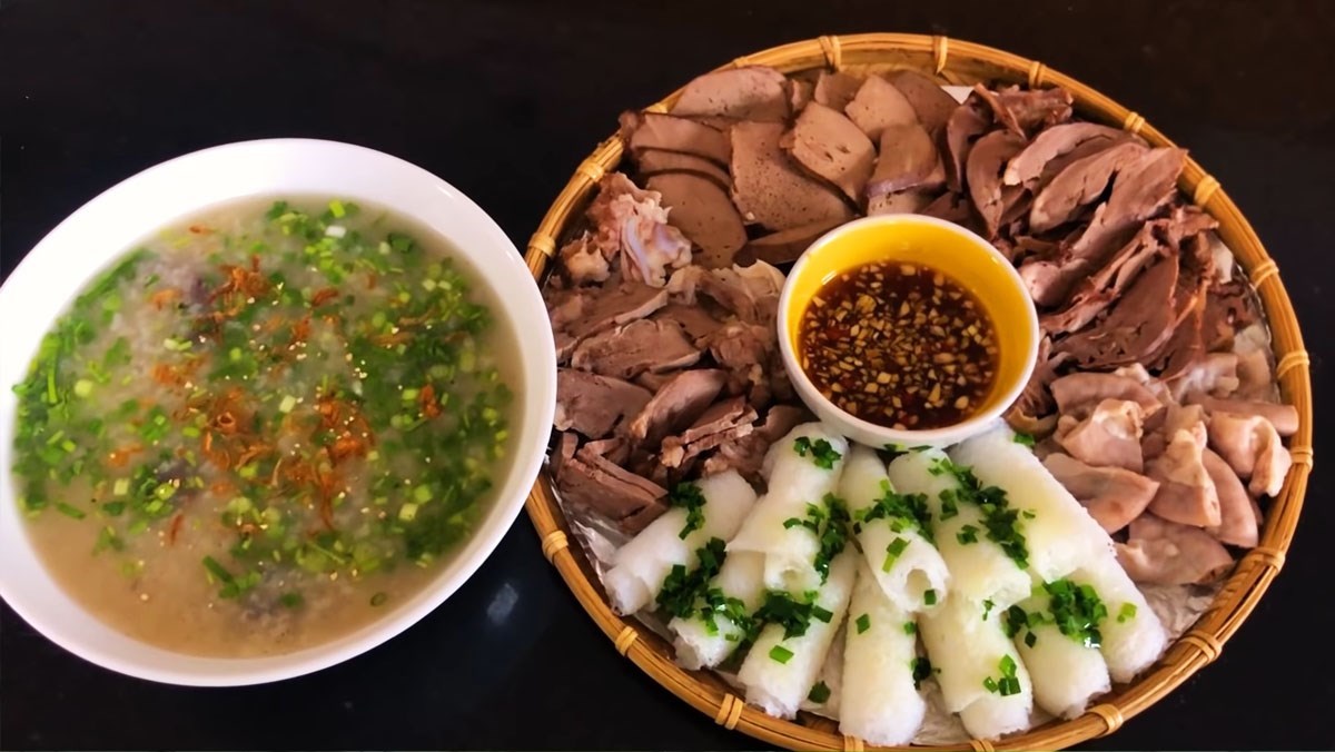 Bánh hỏi cháo lòng, món đặc sản với hương vị đậm đà của Bình Định