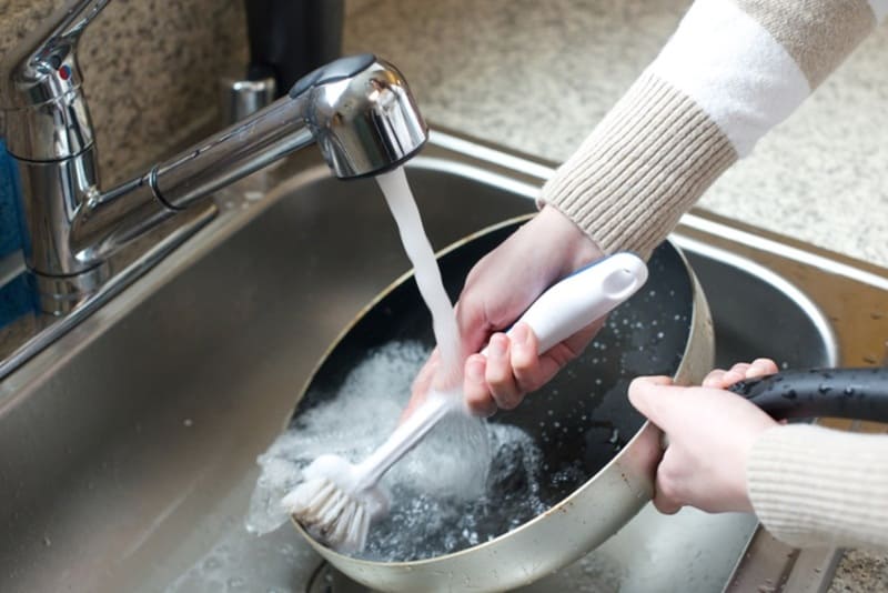Nồi chảo là một vết bẩn thường gặp