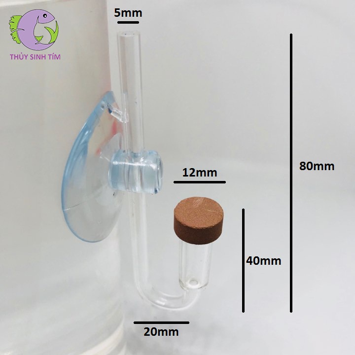 cốc sủi co2 siêu mịn đầu gỗ - 2