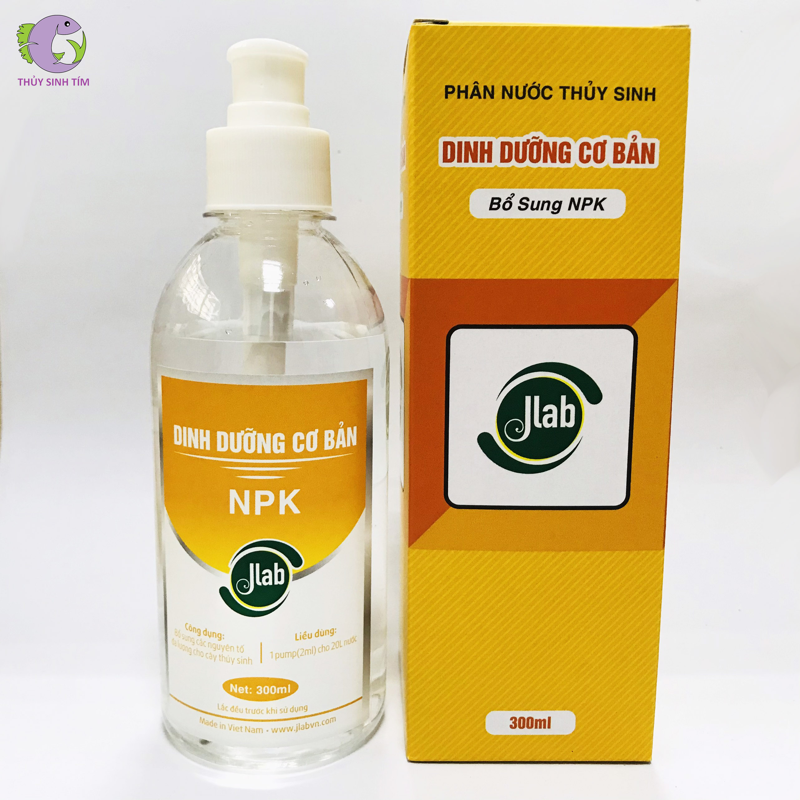 phân nước thủy sinh dinh dưỡng cơ bản jlab - 1