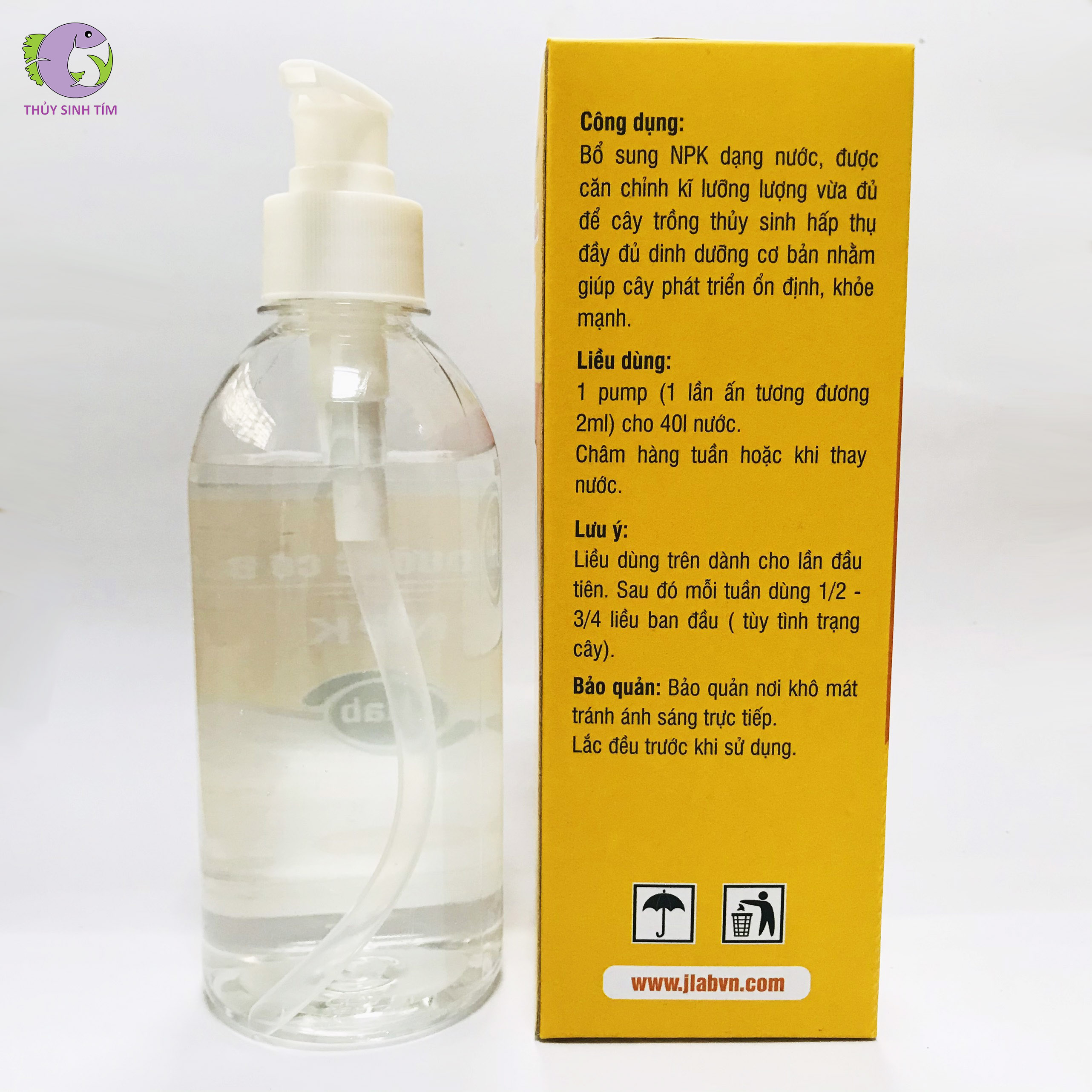phân nước thủy sinh dinh dưỡng cơ bản jlab - 2