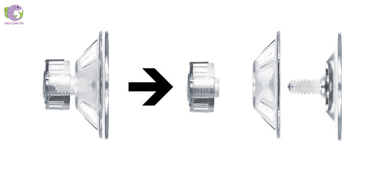 khay giữ thức ăn nổi cho cá Acrylic Feeder - 3