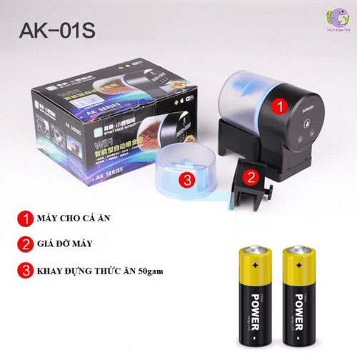 Máy Cho Cá Ăn Tự Động Sunsun AK-01-2
