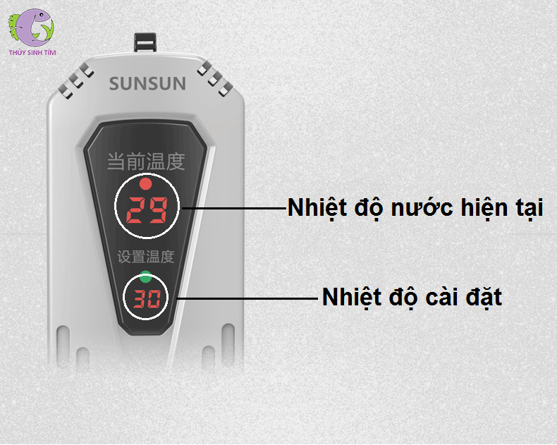 máy sưởi bể cá cao cấp chống cháy nổ sunsun ytb-300 - 6