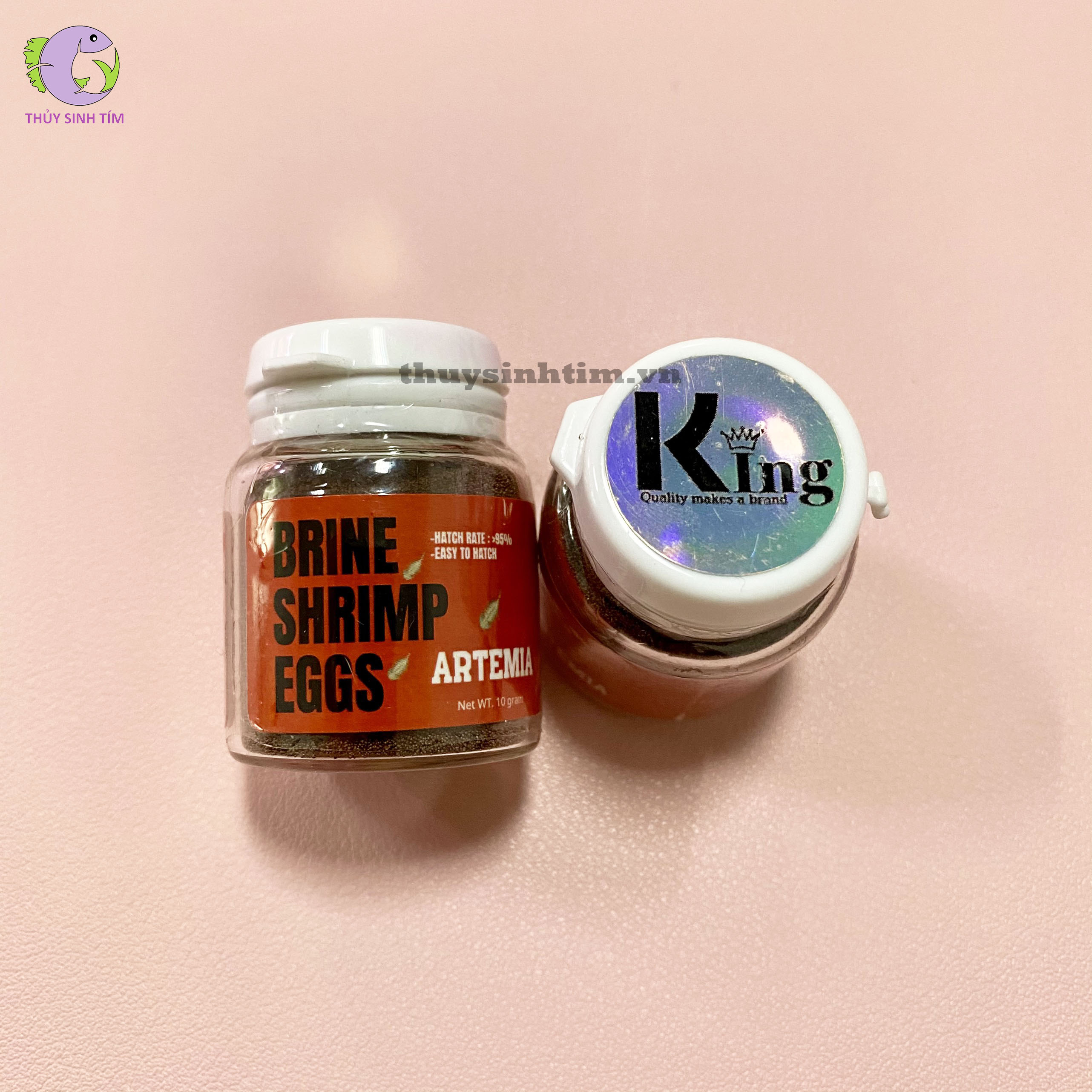 Trứng Artemia KING Lọ 10g Trung Quốc - 1