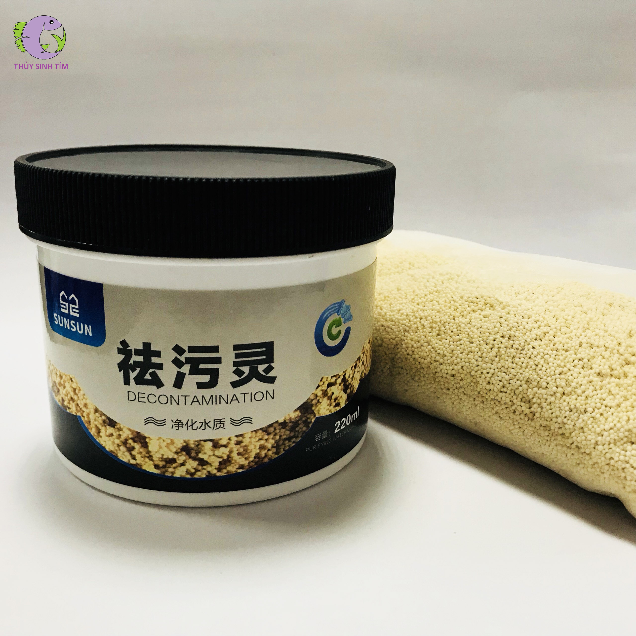vật liệu lọc purigen sunsun 220ml  - 1