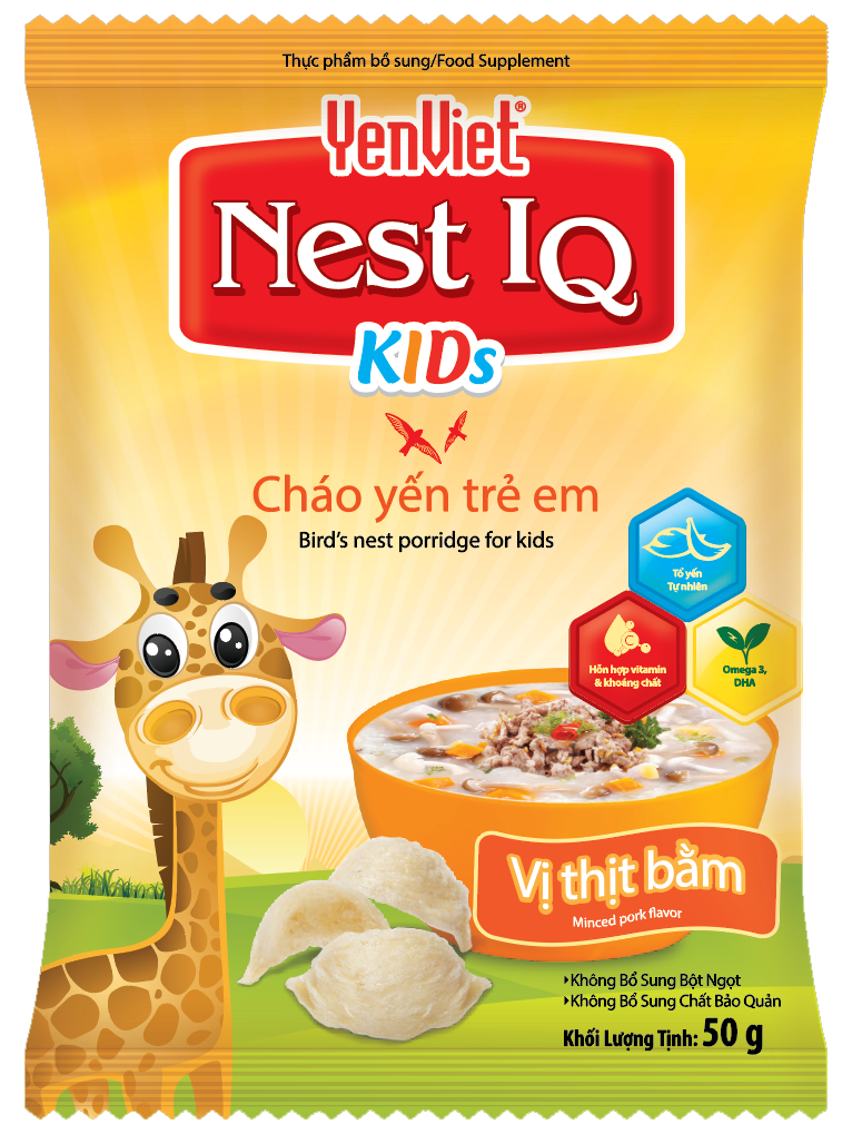 [COMBO TRẢI NGHIỆM] Cháo Yến Trẻ Em