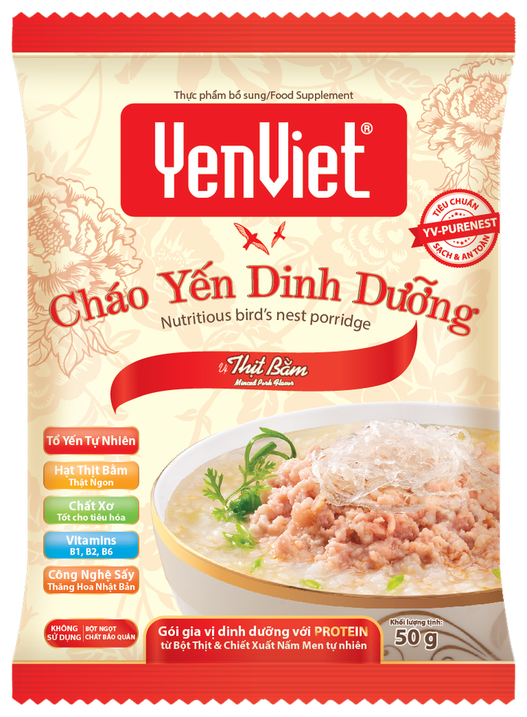 [COMBO TRẢI NGHIỆM] Cháo Yến Dinh Dưỡng Người Lớn