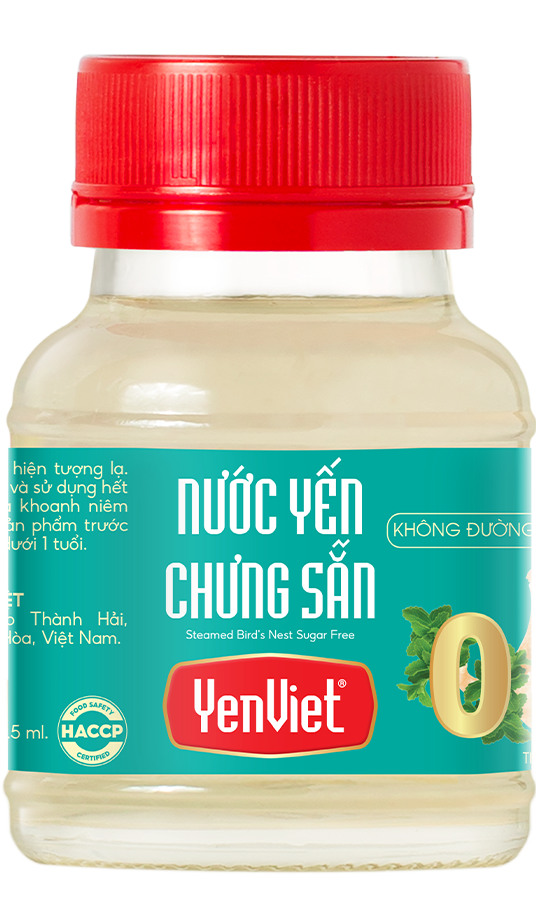 Tổ Yến Nguyên Chất Chưng Sẵn Không Đường [Hộp 1 Lọ]