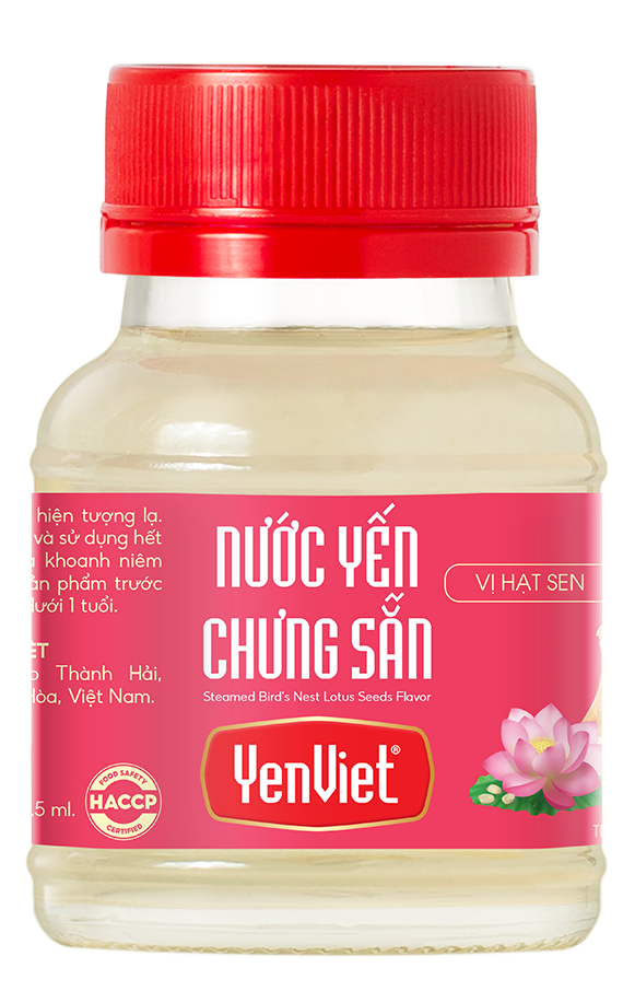 Nước Yến Chưng Sẵn Vị Hạt Sen [Hộp 1 Lọ]