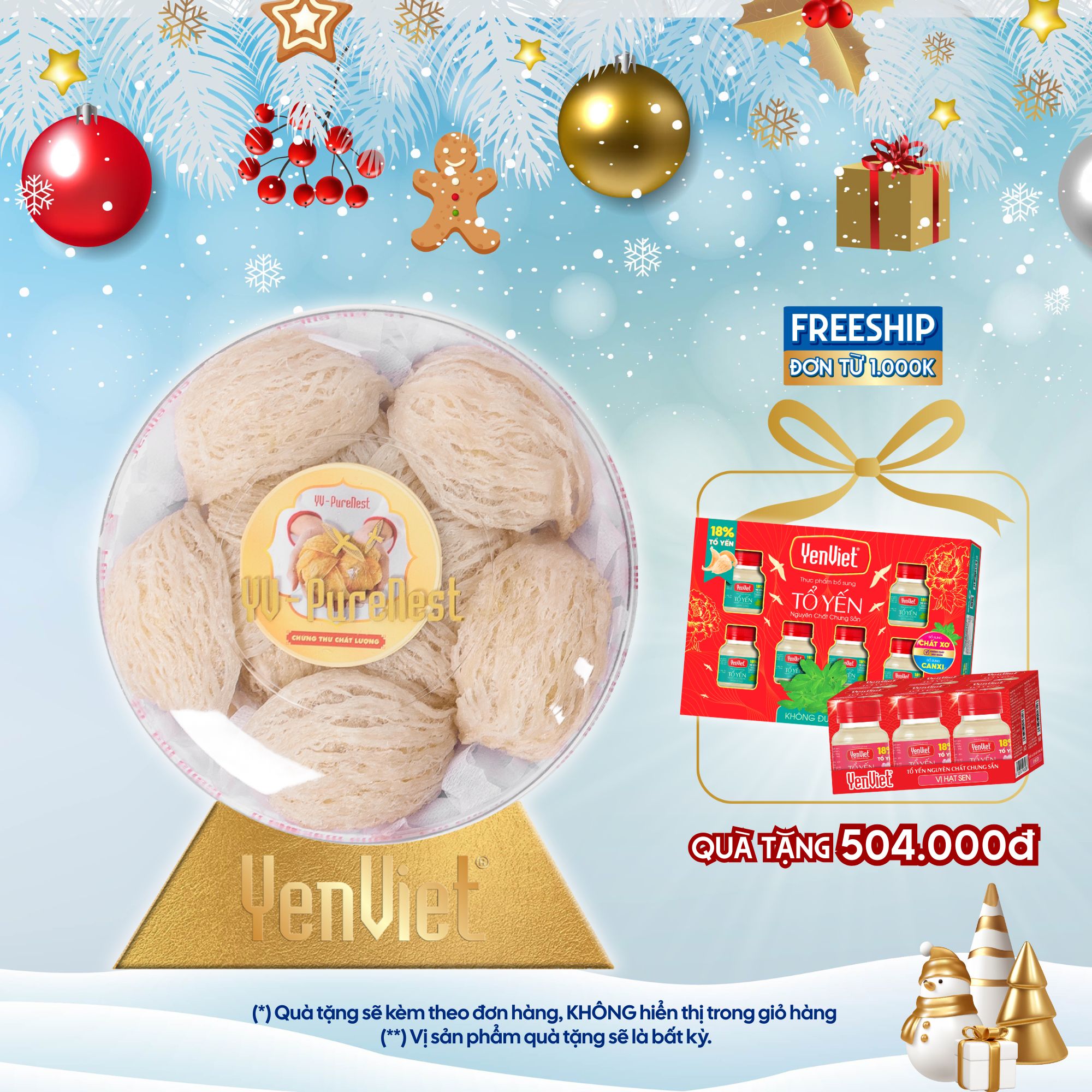 Bạch Minh Yến (Tổ Yến Sơ Chế Thượng Hạng) 100gr