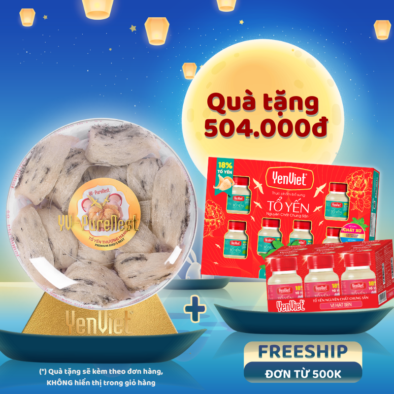 Bạch Nguyên Yến (Tổ Yến Thô Thượng Hạng) 100gr