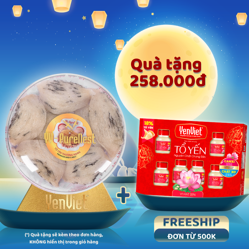 Bạch Nguyên Yến (Tổ Yến Thô Thượng Hạng) 50gr