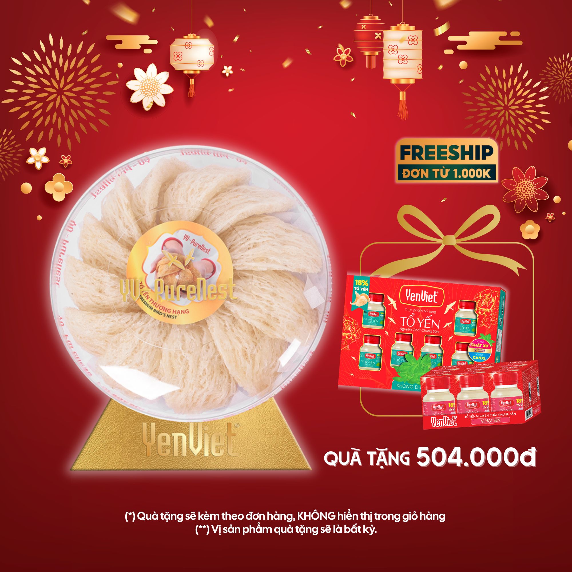 Bạch Thanh Yến (Tổ Yến Tinh Chế Thượng Hạng) 100gr