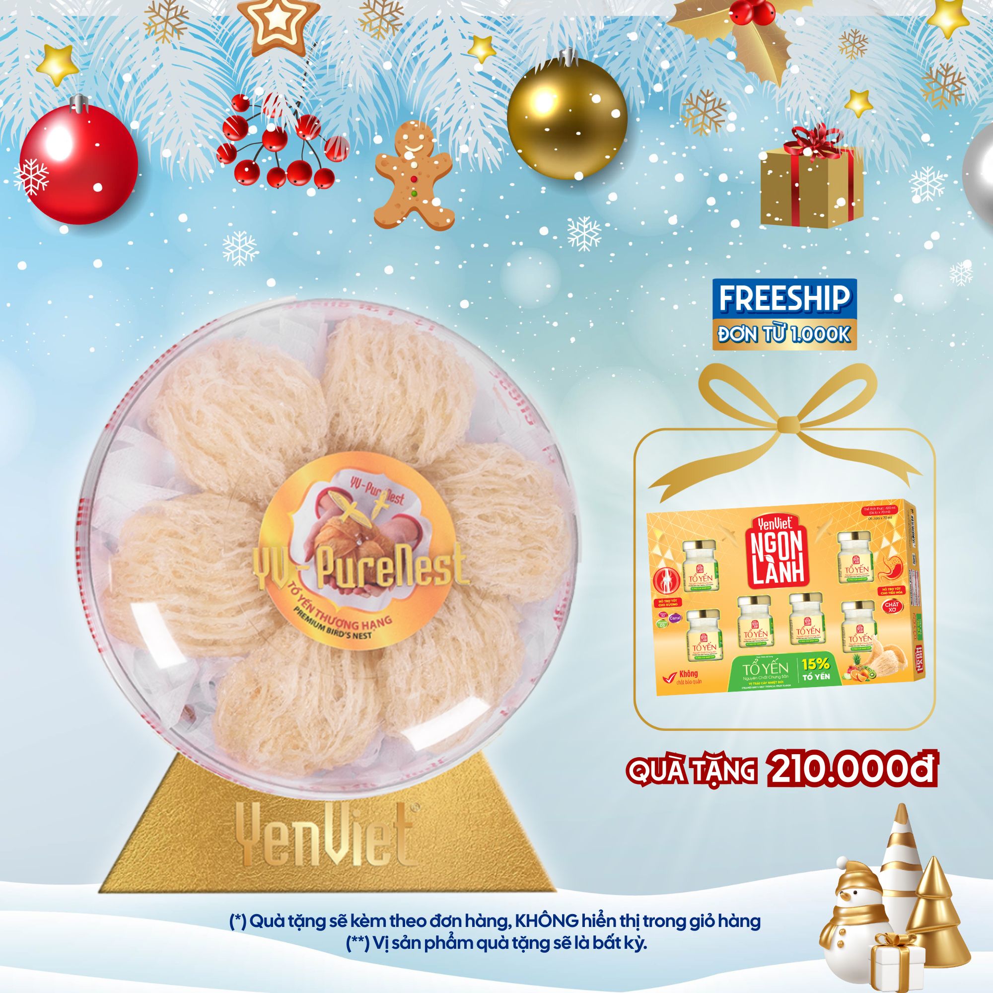 Bạch Thanh Yến (Tổ Yến Tinh Chế Thượng Hạng) 30gr