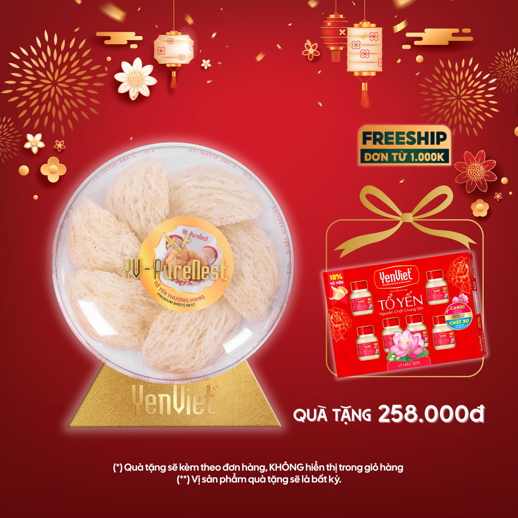 Bạch Thanh Yến (Tổ Yến Tinh Chế Thượng Hạng) 50gr