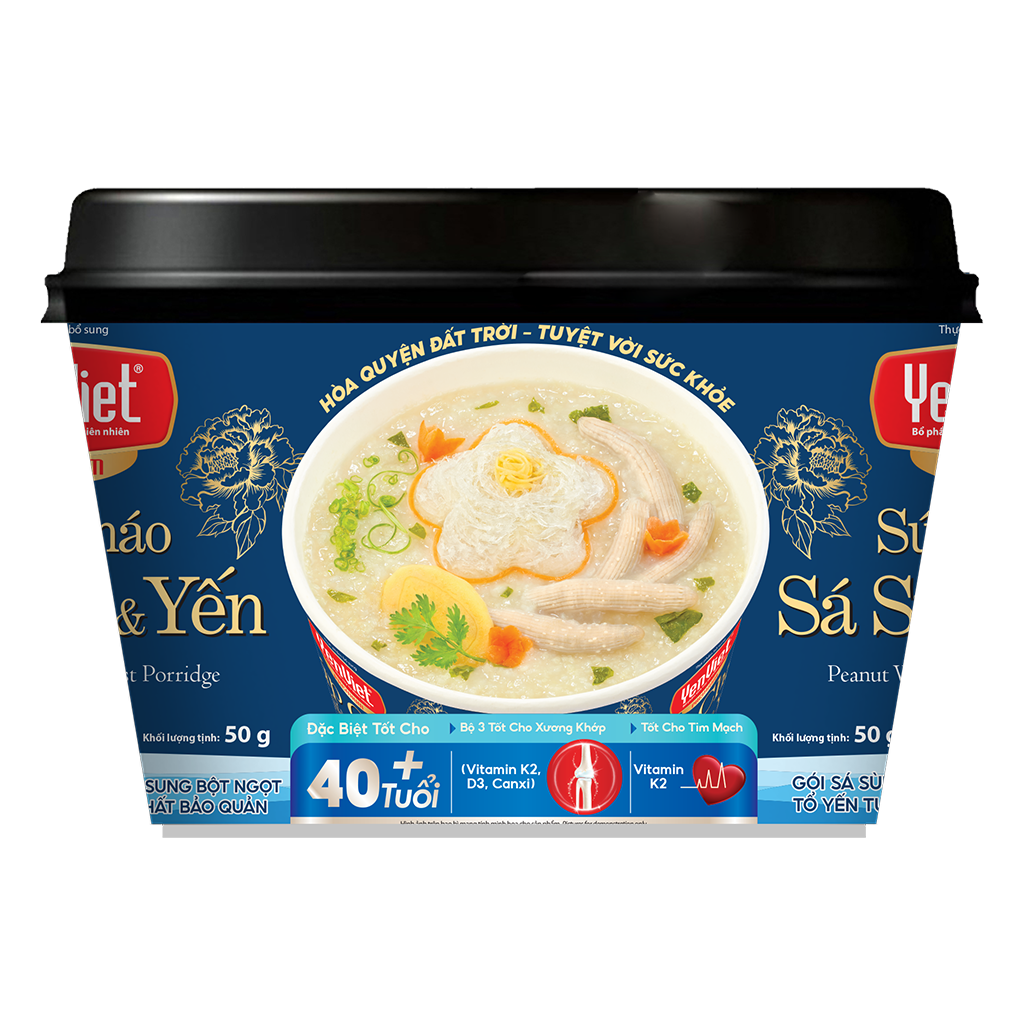 Súp Cháo Sá Sùng & Yến [01 Tô x 50g]