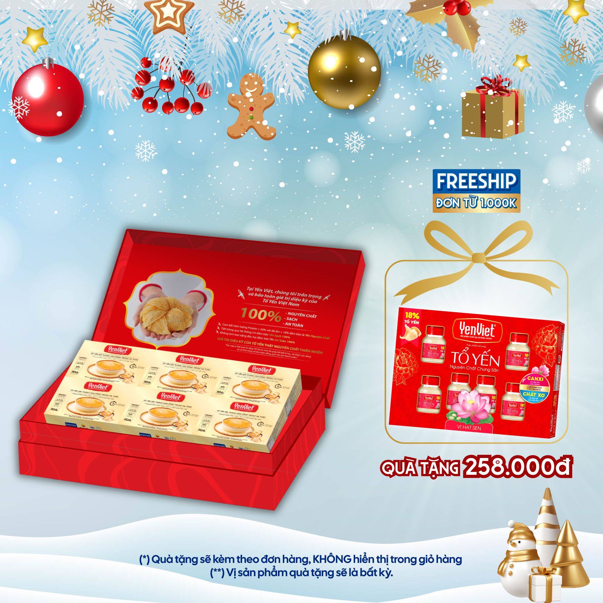 Tổ Yến Sấy Thăng Hoa- Đông Trùng Hạ Thảo [Hộp 6 viên]