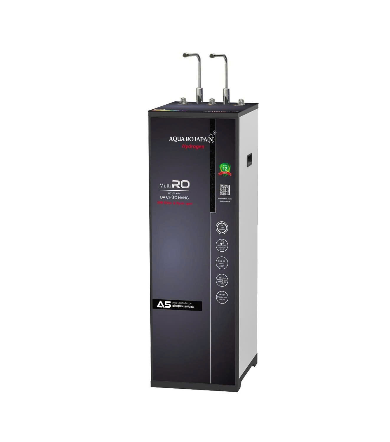 Máy lọc nước AQUAROJAPAN tinh khiết + ion Kiềm nóng nguội model 2026