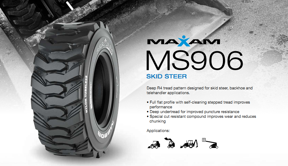 セール】 10-16.5 10PR 4本セット 4本SET MAXAM マグザム SKID STEER