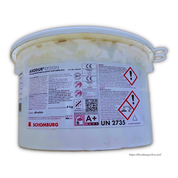 keo chít mạch epoxy  nhập khẩu đức