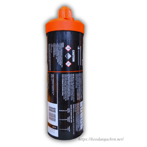 Chỉ dẫn kỹ thuật trên vỏ chai Ramset G5 Pro