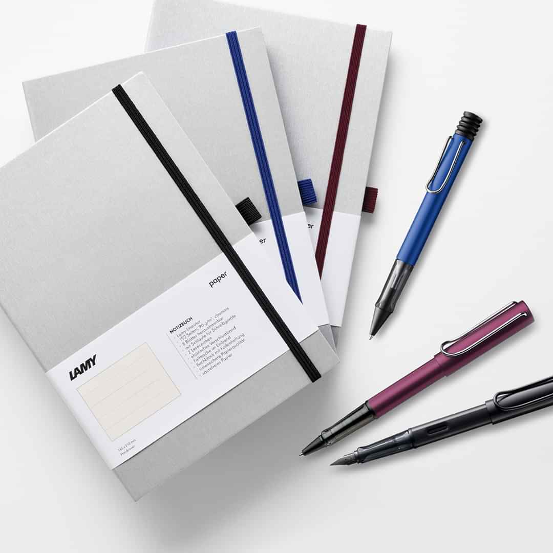 Sổ Tay Lamy B1 Notebook Hardcover A5 Black Purple