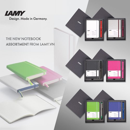Sổ Tay Lamy B1 Notebook Hardcover A5 Oceanblue