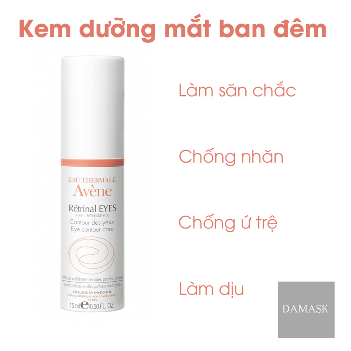 Review kem dưỡng giảm nhăn, quầng thâm Avène Eluage Eye Contour Care