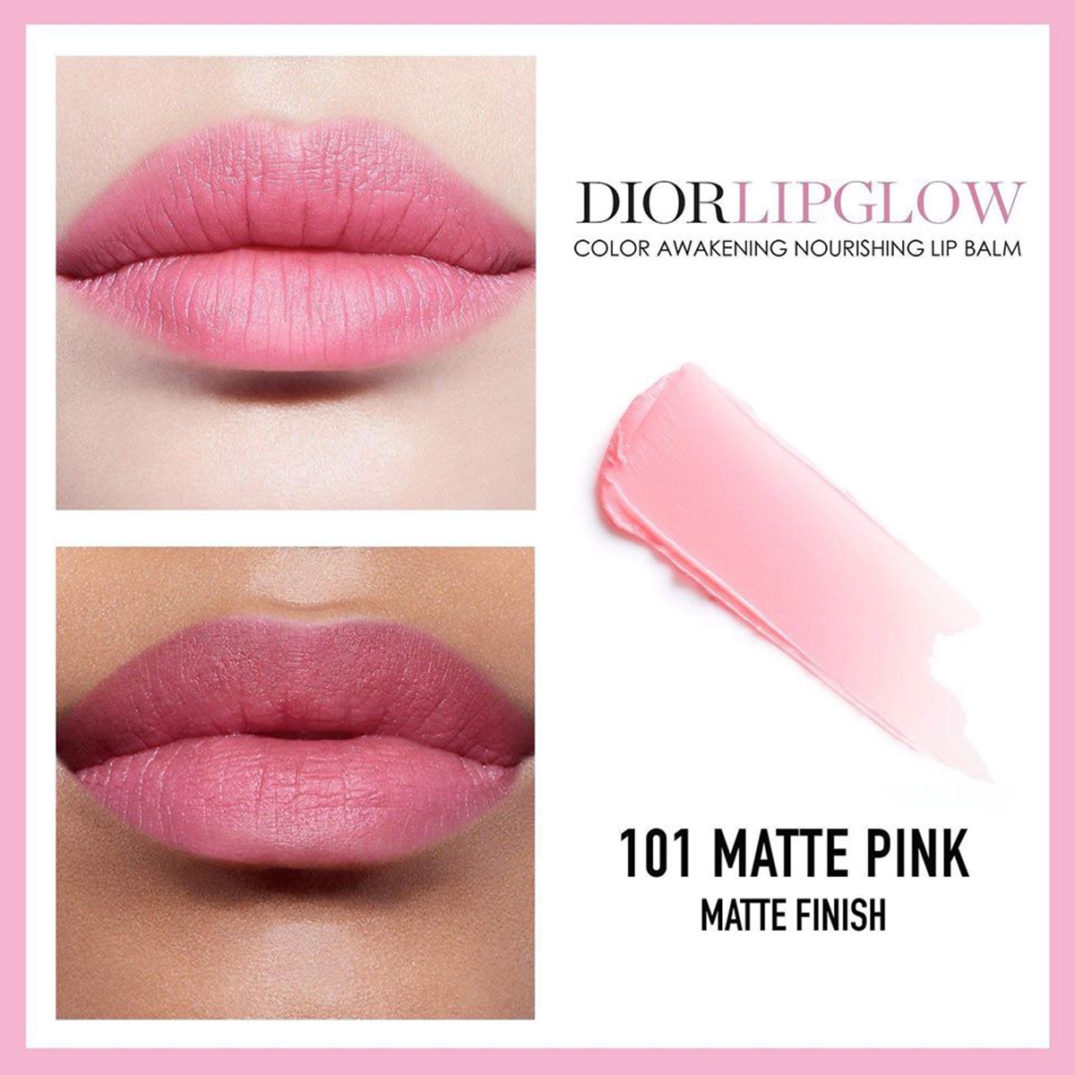 Mua Son Dưỡng High End Dior Addict Lip Glow 101 Matte Pink giá 650000 trên  Boshopvn