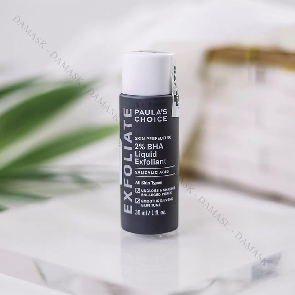 Tẩy tế bào chết Paula's Choice Skin Perfecting 2% BHA Liquid 30ml Damask - Mỹ Phẩm Chính Hãng