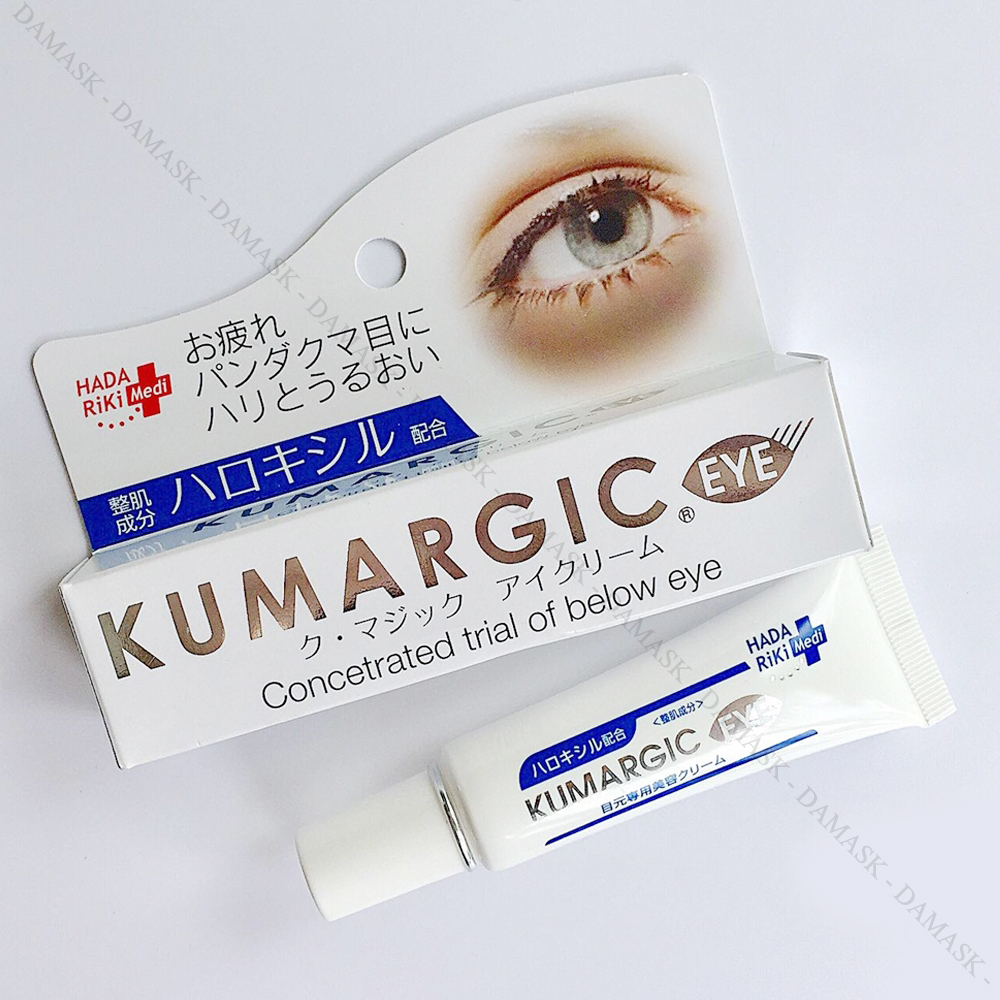 Kem Trị Thâm Mắt Nhật Bản Kumargic Eye Cream Damask - Mỹ Phẩm Chính Hãng