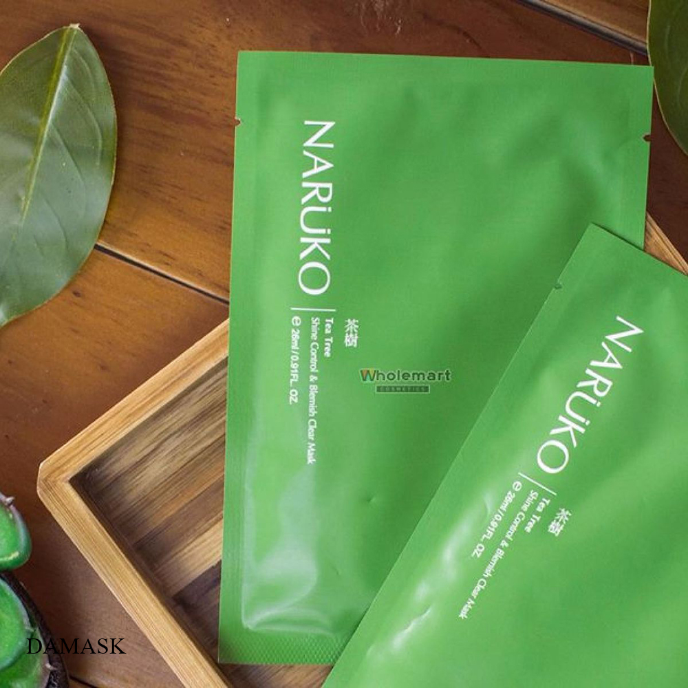 Mặt Nạ Kiểm Soát Dầu Và Mụn Naruko Tràm Trà Bản Đài - Tea Tree Shine ...