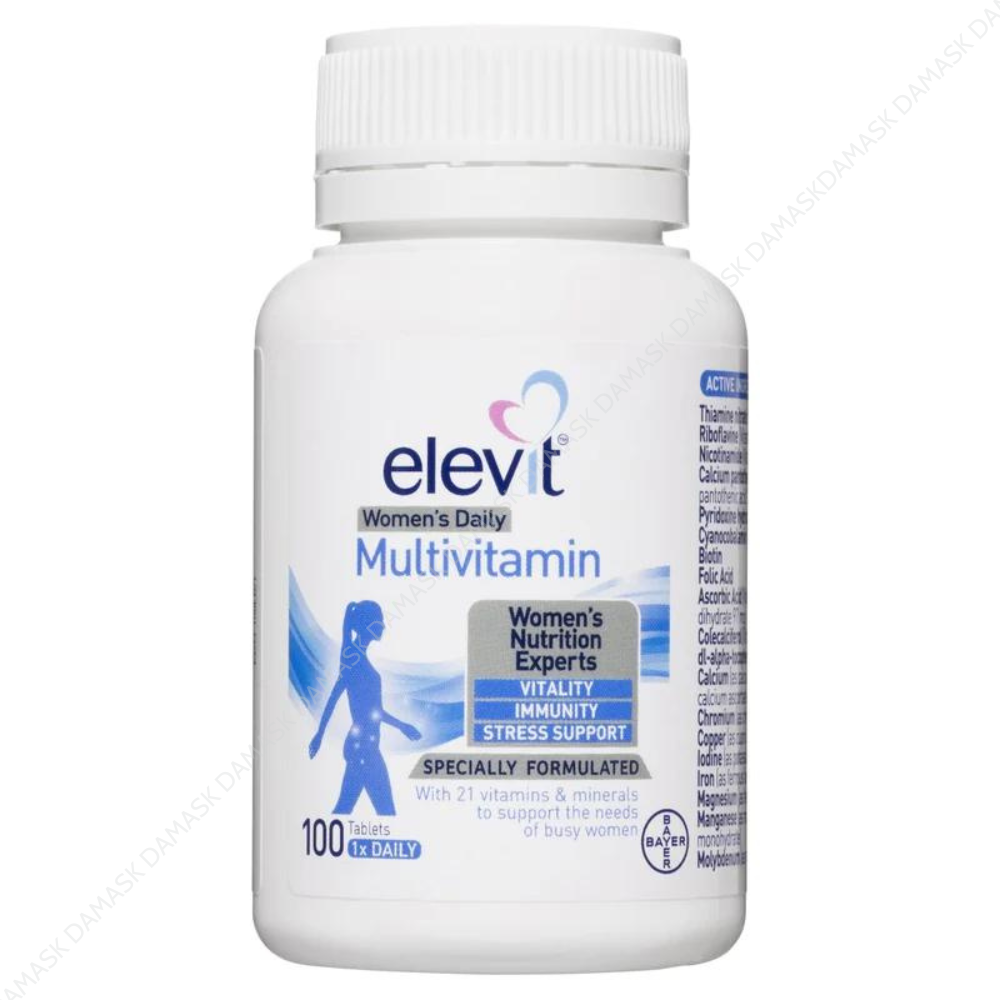 Elevit Multi Vitamin tổng hợp Bayer Elevit Women's Multi Vitamin 100 Viên Mẫu Mới ...