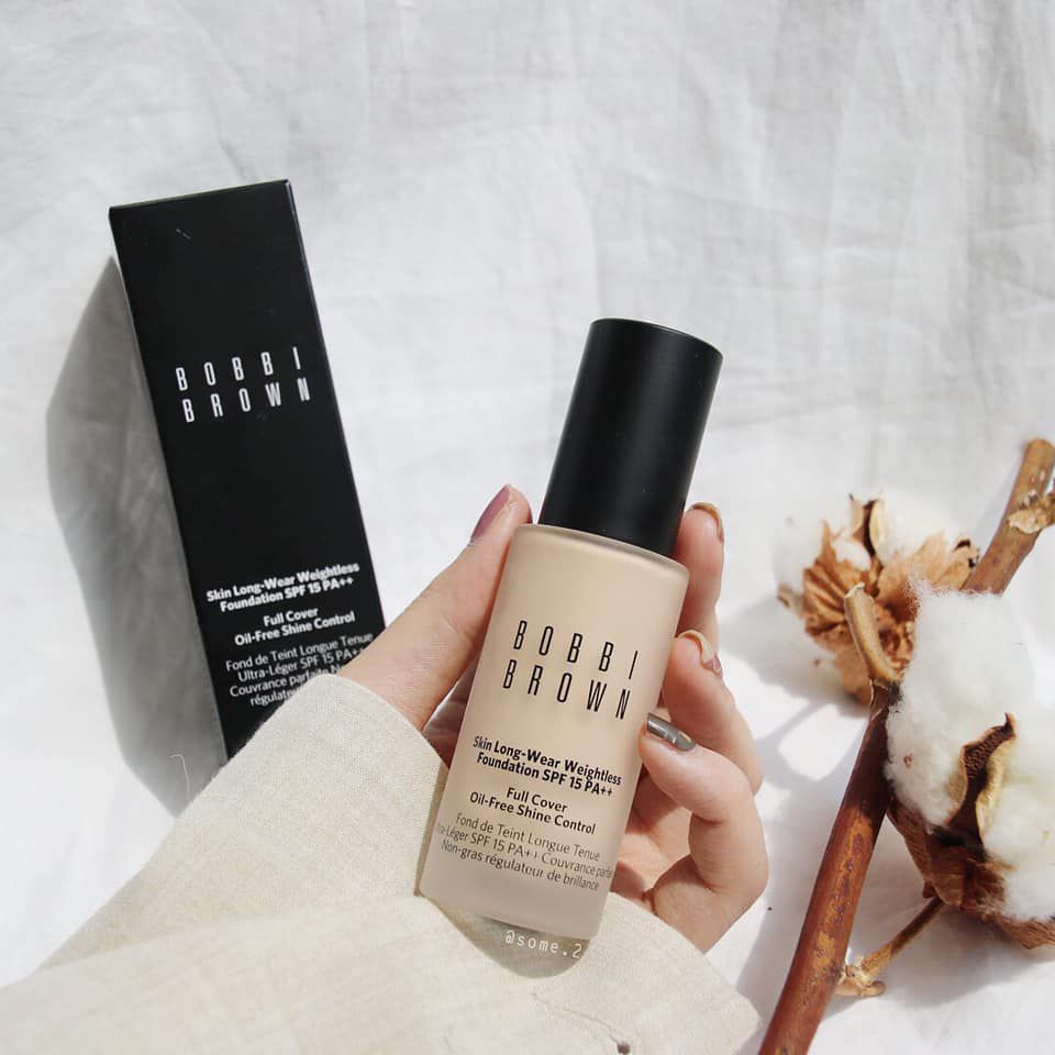 Kem Nền Bobbi Brown Skin Longwear Weightless Foundation SPF 15 Damask - Mỹ Phẩm Chính Hãng