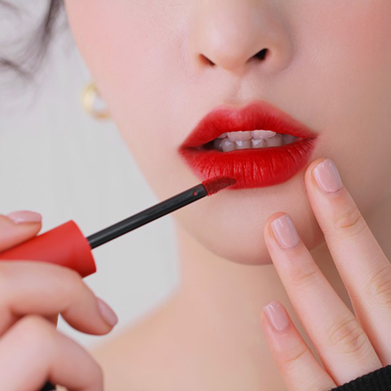Son 3ce Kem Soft Lip Lacquer Mau Change Mode đỏ Lạnh Damask Mỹ Phẩm Chinh Hang