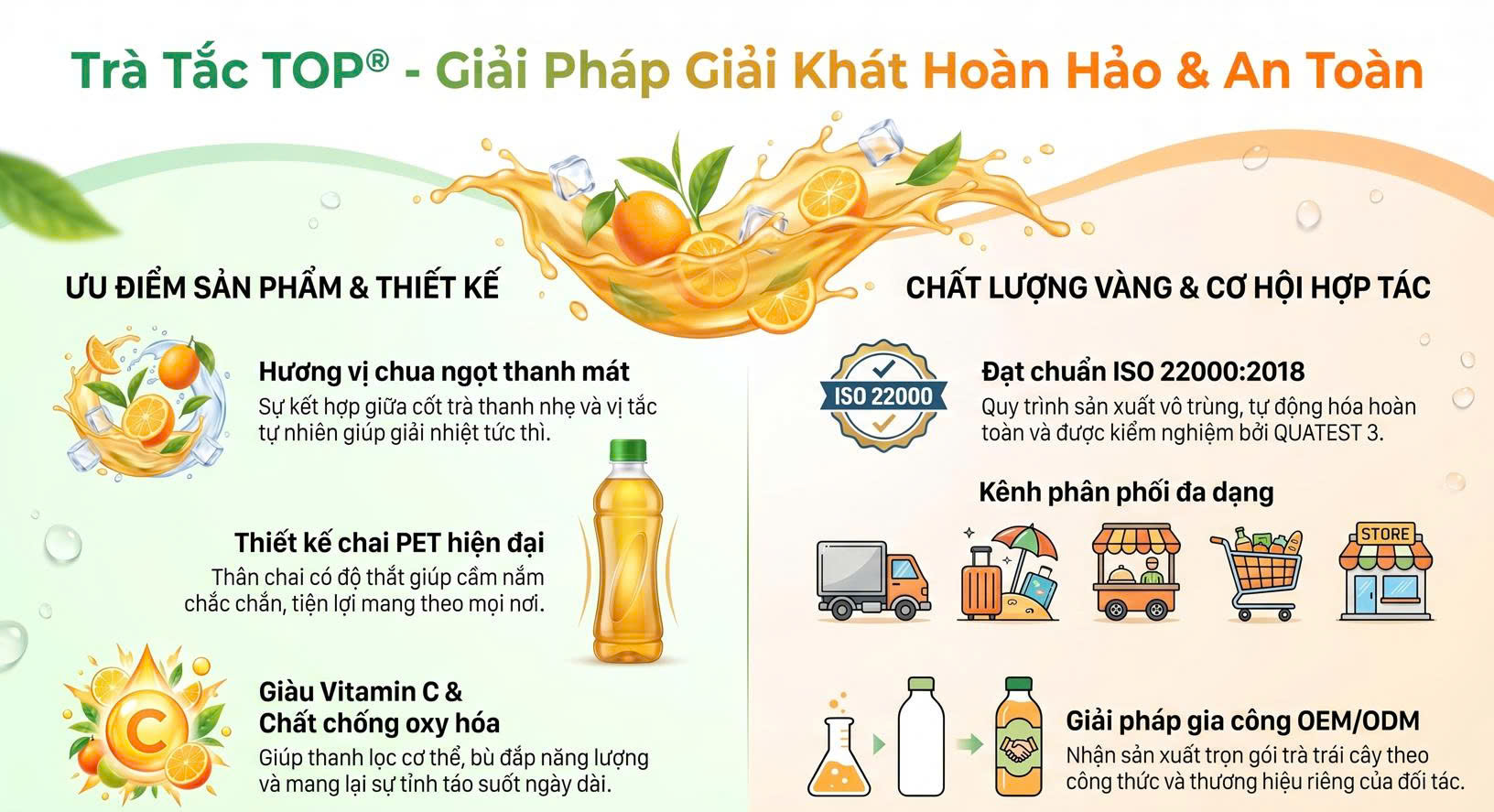 Nước giải khát Trà Tắc