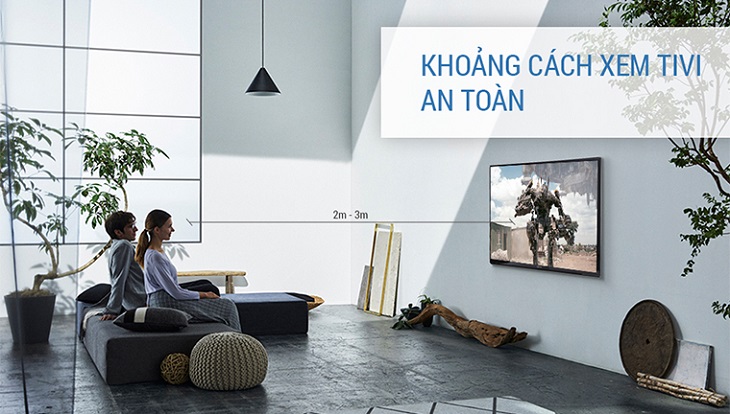 Cách tính khoảng cách xem tivi an toàn cho mắt và mẹo xem tivi đúng cách, bảo vệ sức khỏe