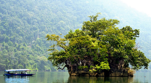 Hồ Ba Bể - Đền An Mạ - Đảo Bà Goá