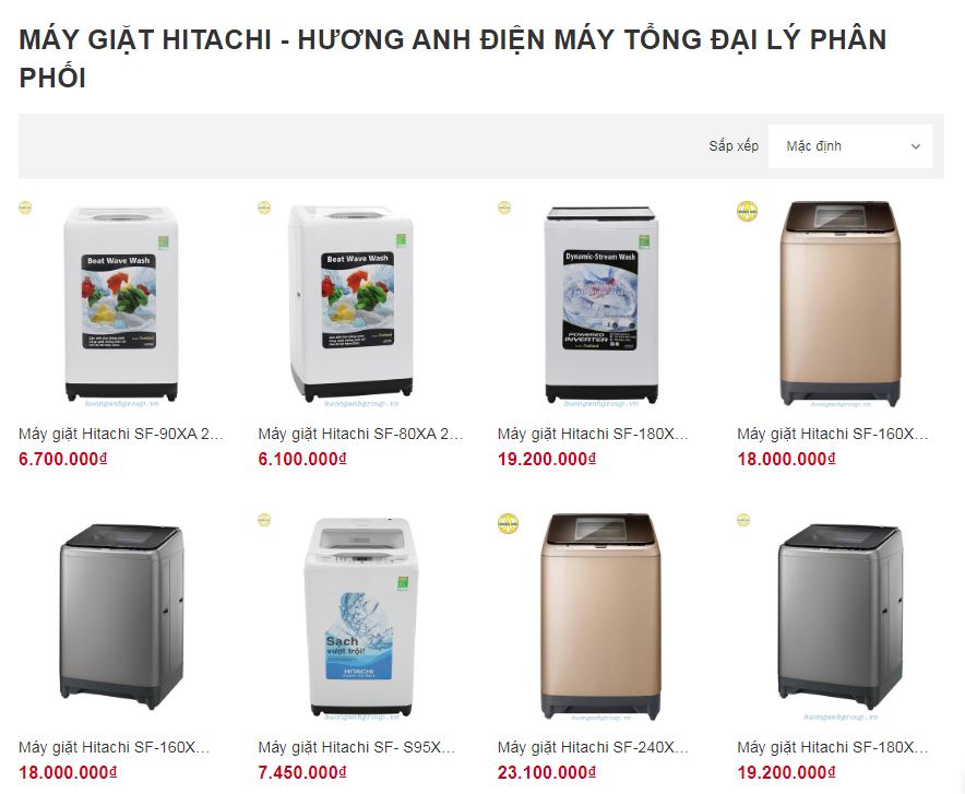 Công nghệ tiên tiến của máy giặt Hitachi
