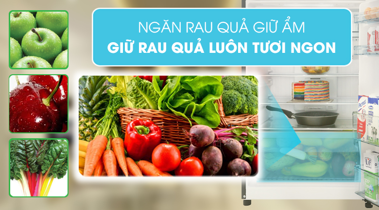 Ngăn rau quả giữ ẩm