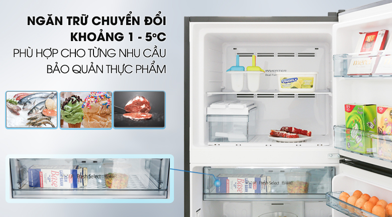 Ngăn chuyển đổi linh hoạt 2 chế độ