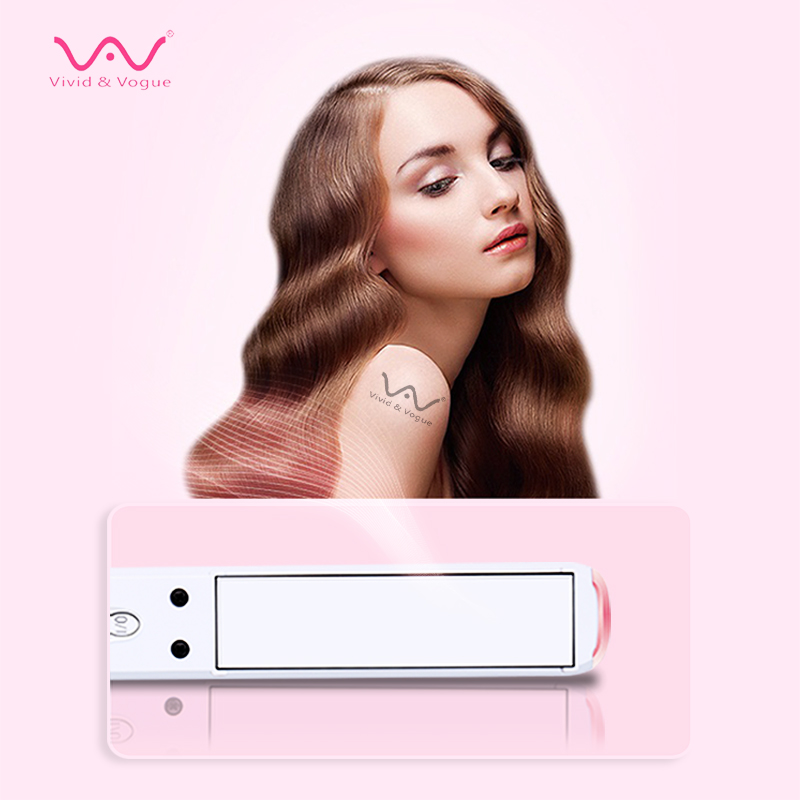 Máy Ép/Uốn Tóc 2in1 Phiên Bản Mới Thương Hiệu VIVID&VOGUE®️ - VAV006