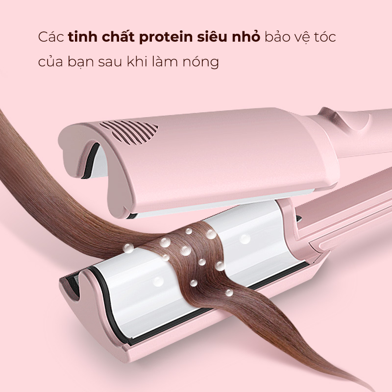 Máy tạo sóng tóc Vivid&Vogue Chính hãng - VAV038 - Màu hồng